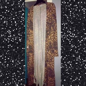 Leopard Lularoe Sarah XL